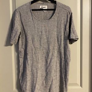 FLAX LINEN COTTON SHIRT